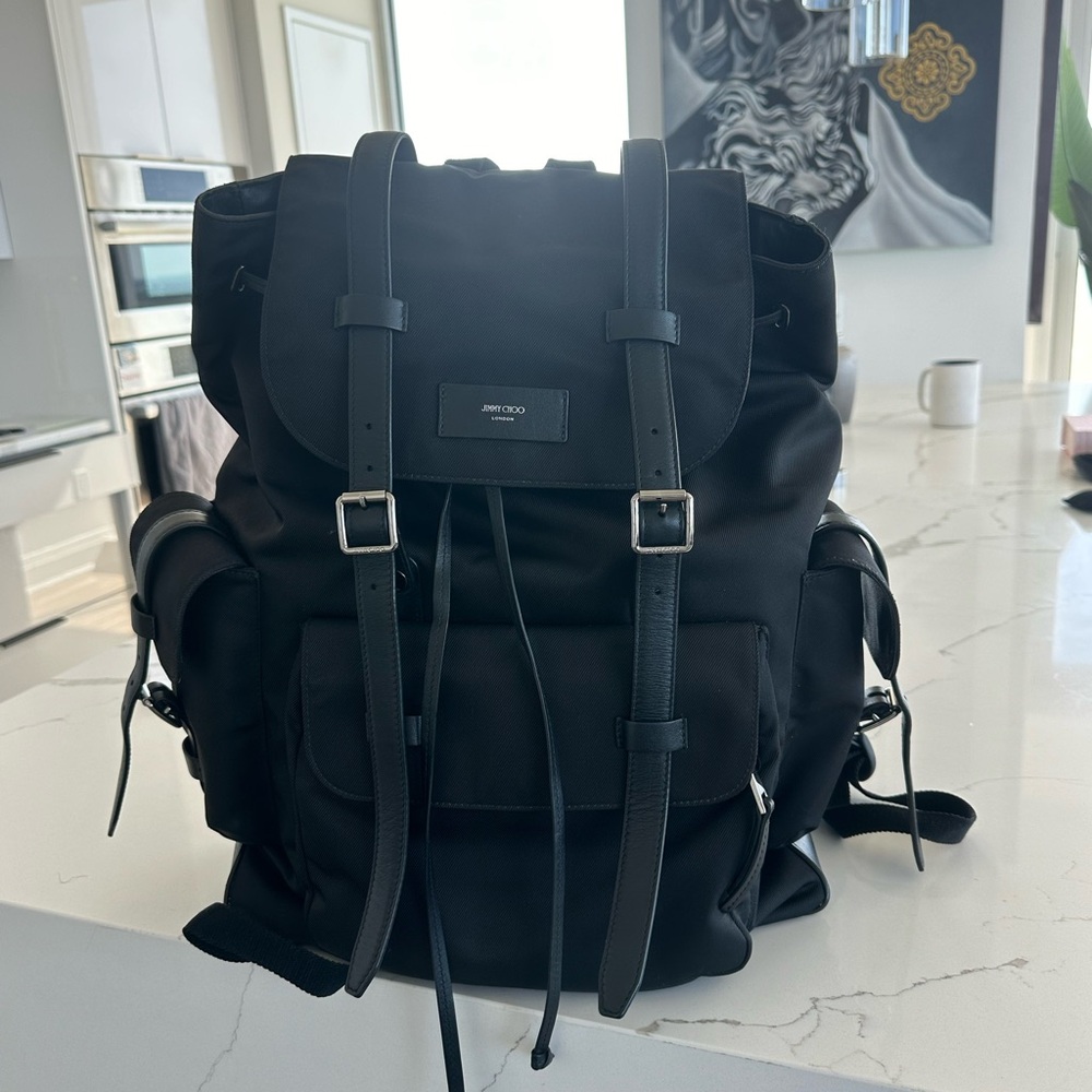 Beautiful jimmy choo nylon backpack men/woman